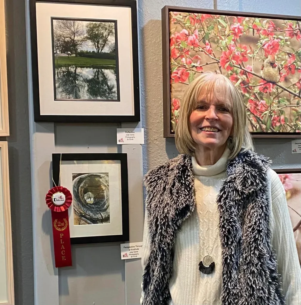 Photo of Julie Gentz at the 2024 Art Domestique Member Show